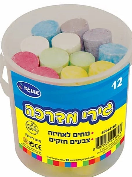 גיר מדרכה - 12 יח